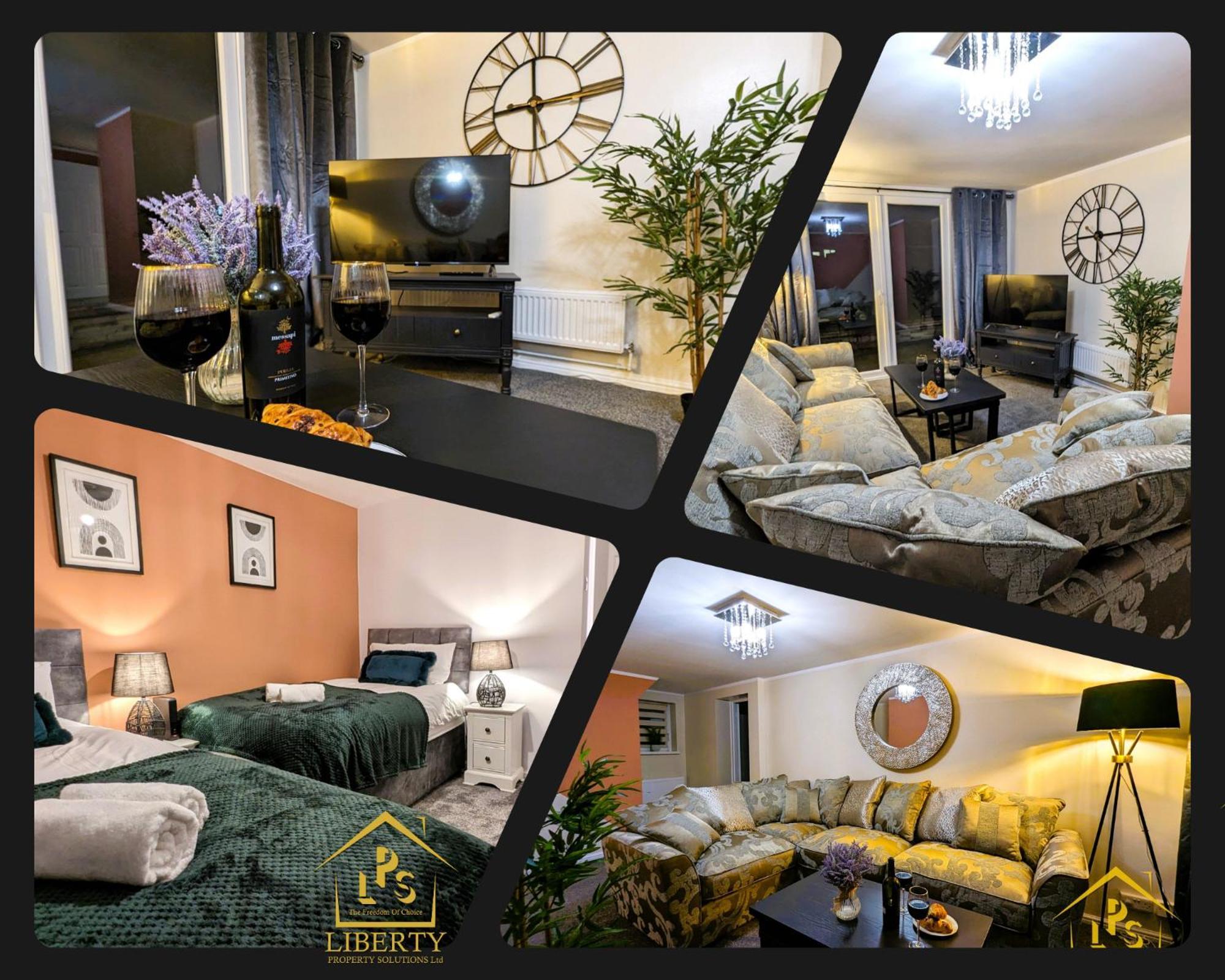 6 Guests * 4 Bedroom * Free Wi-Fi *Гантінгдон Екстер'єр фото